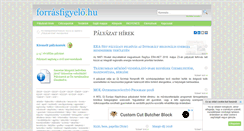 Desktop Screenshot of forrasfigyelo.hu